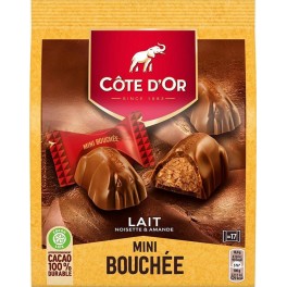 Côte d'or Mini bouchées lait 158g