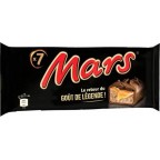 Mars Barres chocolatées caramel x7 7x45g