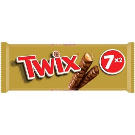 Twix Barre chocolatée nappage caramel 350g