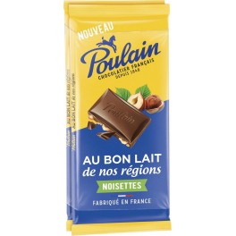 POULAIN LAIT NOISETTE 2X95G