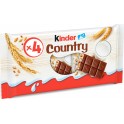 Kinder Barre Chocolatée Country Céréales chocolat x4 94g