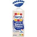 Harrys Pain de mie 100% mie Tranches Epaisses Sans sucres ajoutés 500g