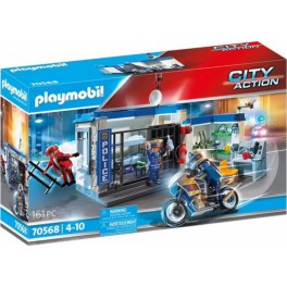 Playmobil 70568 - City Action - Police Poste de police et cambrioleur