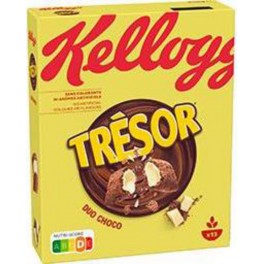 Kellogg's Céréales Trésor Duo Choco 410g (lot de 4)