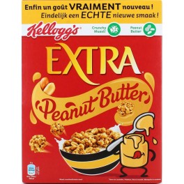 Kellogg's Kellogg’s Extra Peanut Butter 525g (lot de 3)