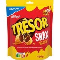 KELLOGG'S TRESOR Céréales Snax goût chocolat noisettes 120g