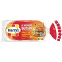 Harrys Pain Burger Pavot et Sarrasin 85g x4 340g