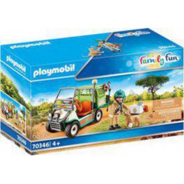 Playmobil 70346 - Family Fun - Vétérinaire et véhicule tout terrain