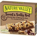 NATURE VALLEY NATVALLEY Barres Sweet & Salty Nut chocolat noir, cacahuètes & amandes 5x30g