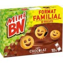 Mini BN Biscuits goût chocolat 10x35g 350g (lot de 4 soit 40 pochons)
