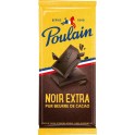 Poulain Tablette Chocolat NOIR EXTRA 100g (lot de 4)