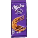 Milka Tablette Chocolat au Lait et Caramel 100g
