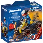 PLAYMOBIL CITY ACTION PILOTE ET QUAD 71039