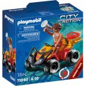 PLAYMOBIL CITY ACTION SAUVETEUR EN MER ET QUAD 71040