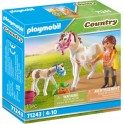 PLAYMOBIL COUNTRY JUMENT ET POULAIN 71243