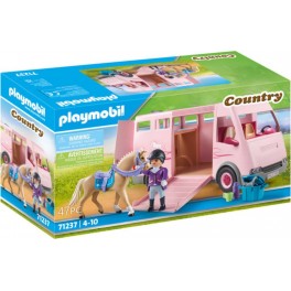 PLAYMOBIL COUNTRY VAN AVEC CHEVAUX 71237