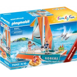 PLAYMOBIL FAMILY FUN CATAMARAN - 71043