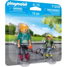 PLAYMOBIL JOUEURS DE ROLLER HOCKEY 71209