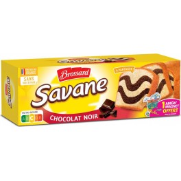 BROSSARD SAVANE CHOCOLAT NOIR 310G