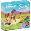 PLAYMOBIL 70122 Spirit - Apo avec Cheval et Poulain