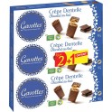 Gavottes Crèpes Chocolat Au lait 2x90g+90g offert x3