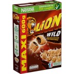 Nestlé Lion Wild Format Maxi 600g (lot de 4)