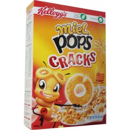 Kellogg's Kellogg’s Miel Pops Cracks 400g (lot de 3)