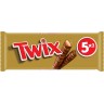 TWIX Barres chocolatées Biscuits enrobés de Chocolat et de Caramel x5 250g