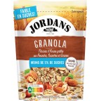 JORDANS GRANOLA Flocons d’Avoine grillés aux Amandes Noisettes et Graines 400g