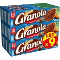 LU Biscuits sablés Granola L’Original Chocolat Lait 9x200g 1,8Kg