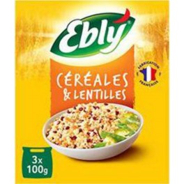 EBLY CEREALES & LENTILLES 10' 300g