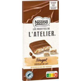 Nestlé Tablette de Chocolat Nougat 140g