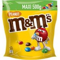 M&M's Dragées chocolatées Cacahuètes 500g (lot de 2)