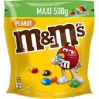 M&M's Dragées chocolatées Cacahuètes 500g (lot de 6)