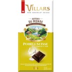 VILLARS Chocolat Poire de Suisse 100g