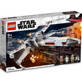 LEGO 75301 Star Wars Luke Skywalker’s X-Wing Fighter Toy with Princess Leia and R2-D2 Droid Minifigures