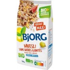 BJORG MUESLI SANS SUCRES AJOUTES format maxi 750g