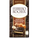 Ferrero Chocolat noir Rocher noisette et caramel salée 90g