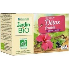 Jardin Bio Infusion detox fruitée cassis bio 20g