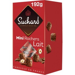 Suchard Mini Rochers chocolat au Lait 192g