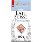 Villars chocolat Lait suisse à l'ancienne 100g