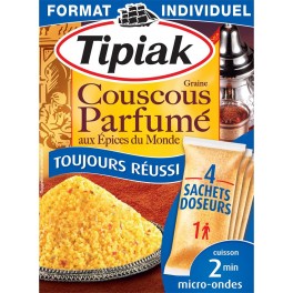 Tipiak Couscous parfumé 4x65g 260g