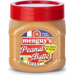 MENGUY'S PEANUT BUTTER CREAMY BEURRE DE CACAHUETES 454g