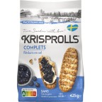 KRISPROLLS COMPLETS REDUIT EN SEL 425g