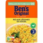 BEN'S ORIGINAL Riz aux légumes du soleil 250g