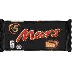 MARS Barres chocolatées fourrées au Caramel 5x45g 225g