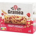 Grainéa  Barre de céréales Fruits rouges 126g