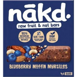 NAKD MYRTILLE MUFFIN 4X35G