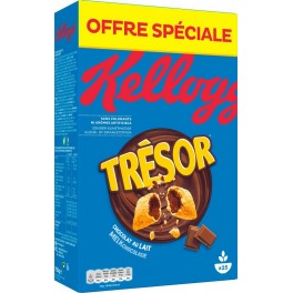 Kellogg's Céréales Trésor de Chocolat au lait 750g