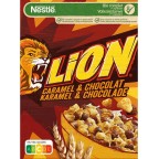 NESTLE CEREALES LION Caramel & Chocolat 400g (lot de 2)